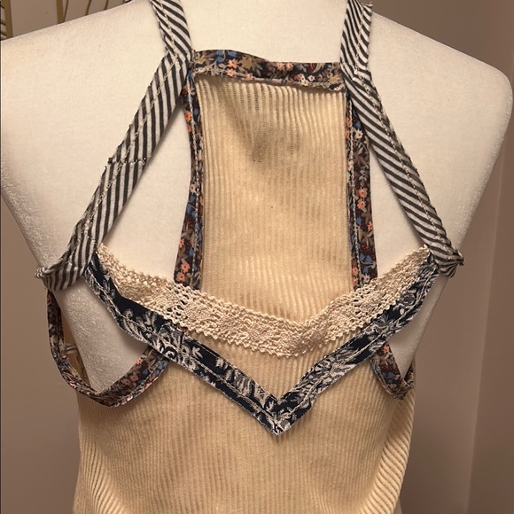 Beige Ribbed Top - Picture 5 of 5